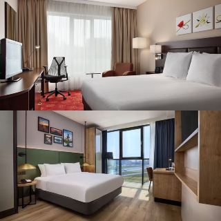 Hilton Garden Inn Leiden is a great hotel, right by the highway!!