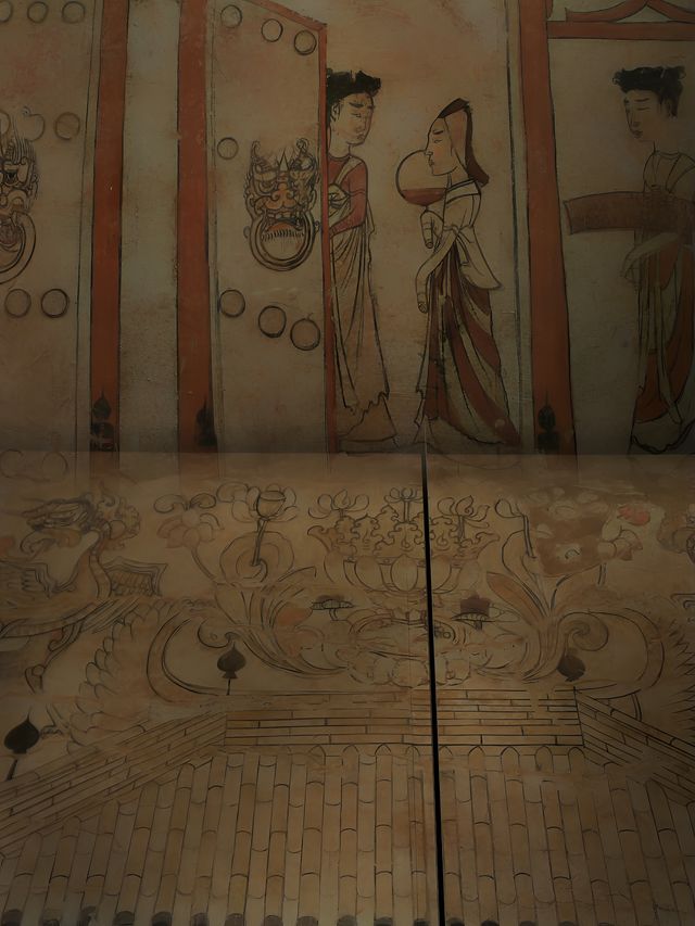 山西古建之行第2站：太原北齊壁畫博物館（1）。