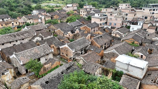 廣西富川留家灣古村。