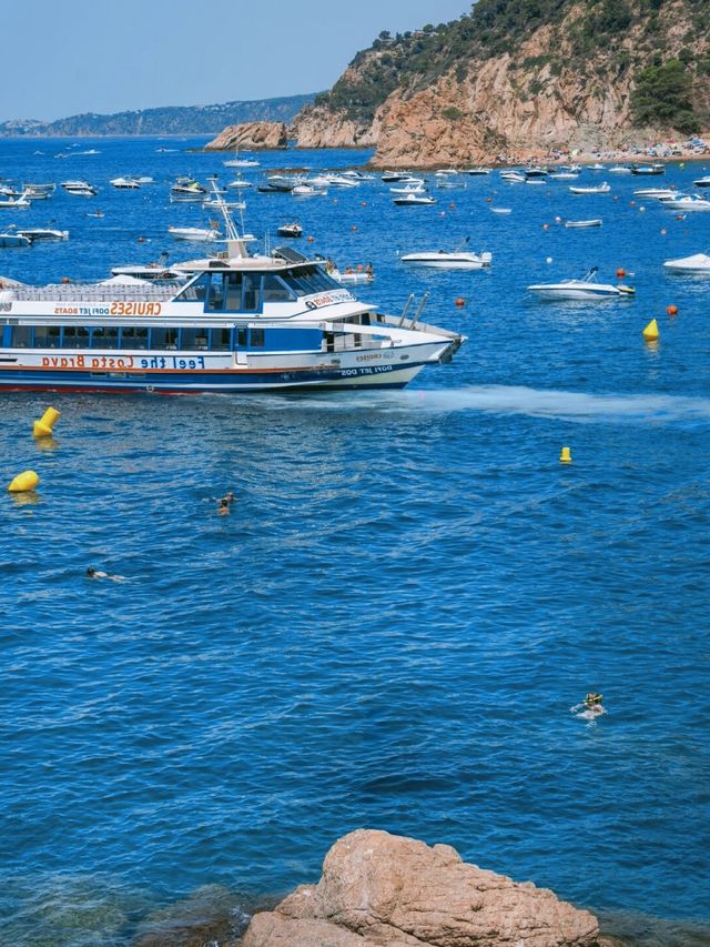 西班牙必去！Tossa de Mar 小鎮：解鎖絕美風景。。
