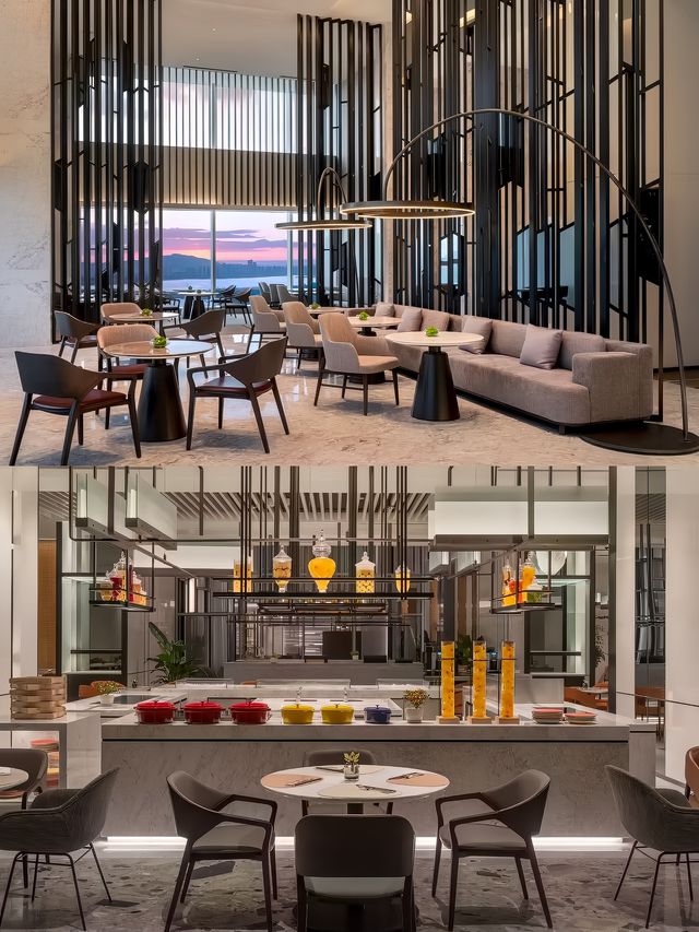 廈門集美海景皇冠假日酒店。 廈門集美海景皇冠假日酒店。