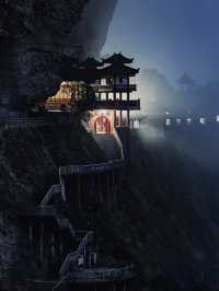 漳州 | 等了2天終於拍到發光的懸空寺。