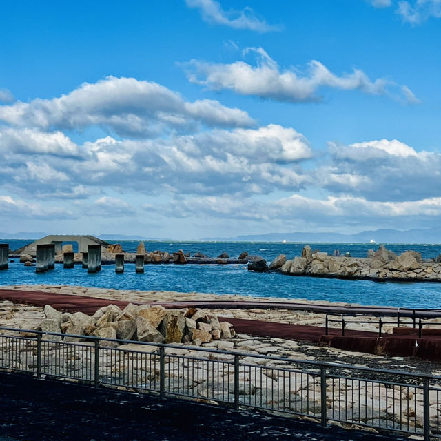 打卡日本大阪阪南里海公園