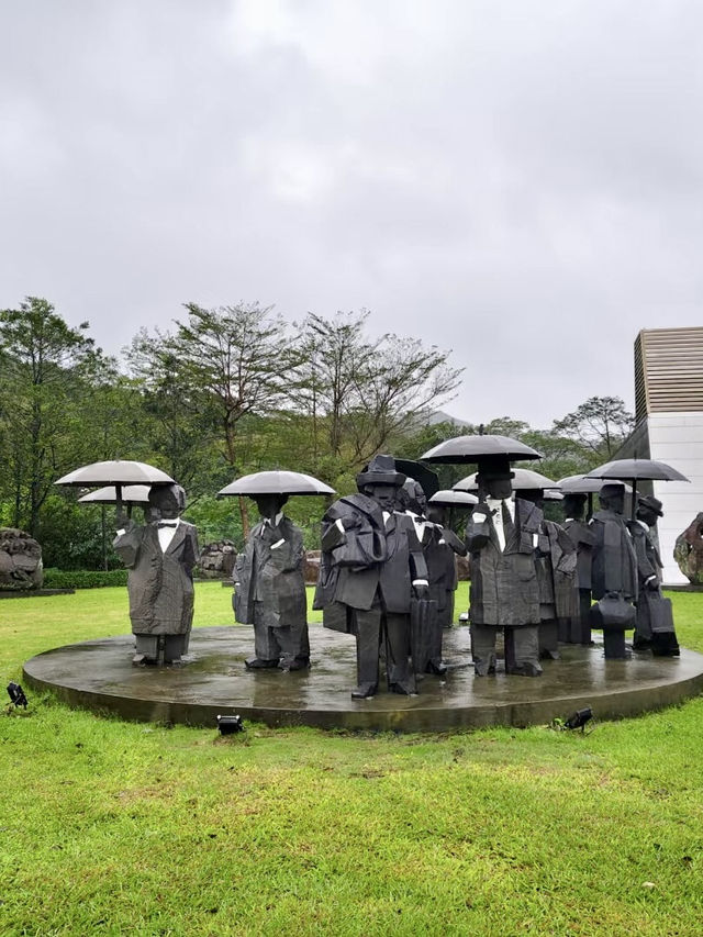 形與靈的對話：朱銘美術館之行