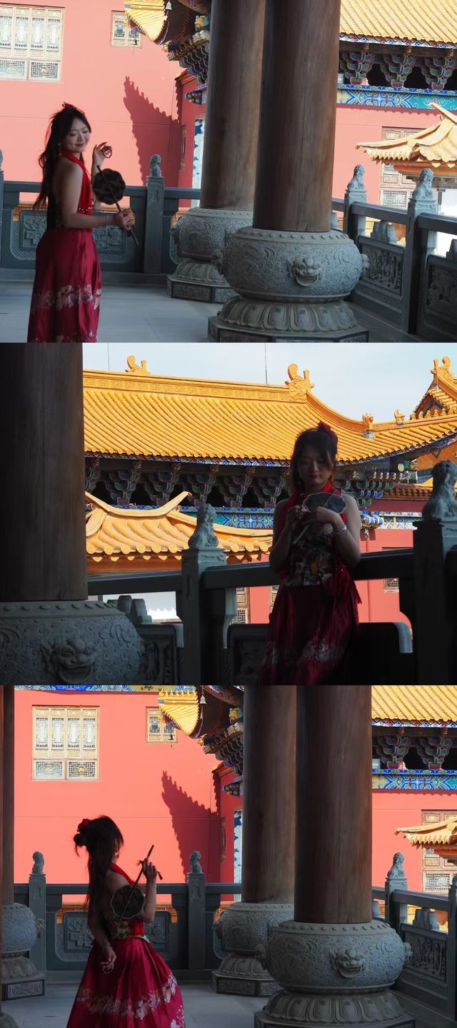 昆明寶華寺真的非常適合拍照！！！