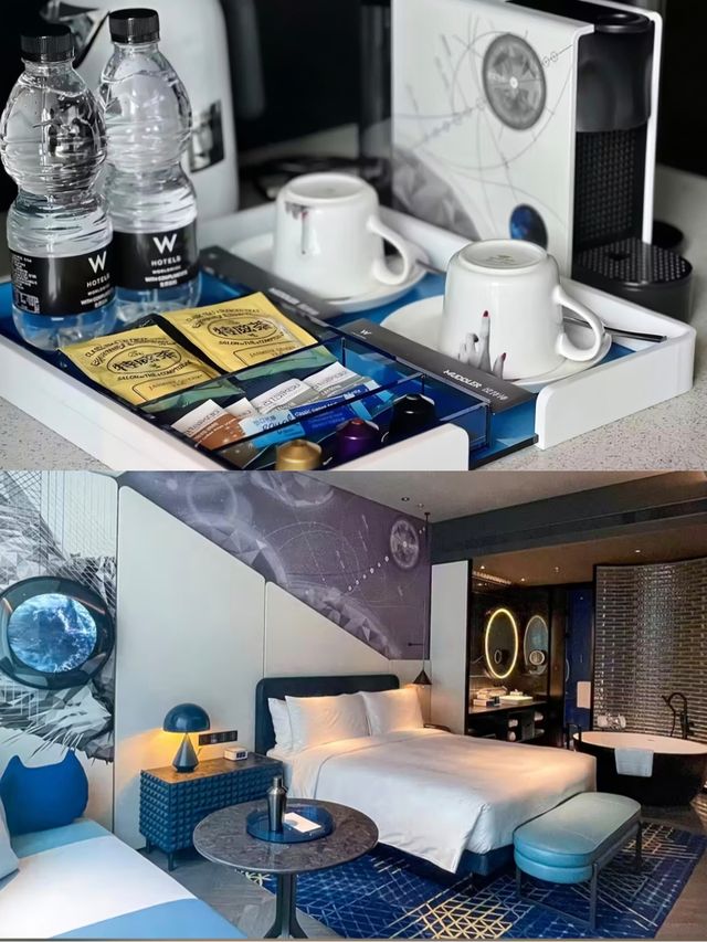 長沙W酒店入住體驗科幻與奢華的完美結合