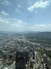 The View From The Top Of Taipei 101, The Best Way to See The City!