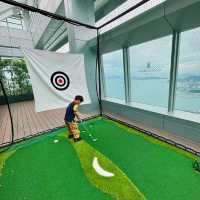 雲端親子高爾夫！帶娃打卡麗思卡爾頓酒店嘅118層驚喜⛳️