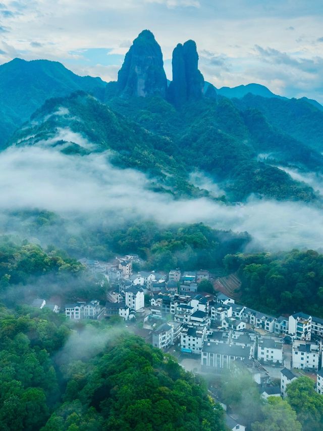 江郎山：三爿石的千年絕唱，浙西的山水狂想曲