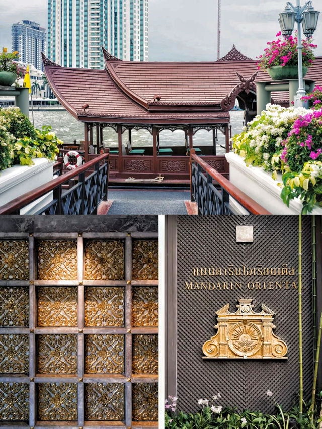 曼谷文華東方酒店華麗而古老的東方風韻宮殿