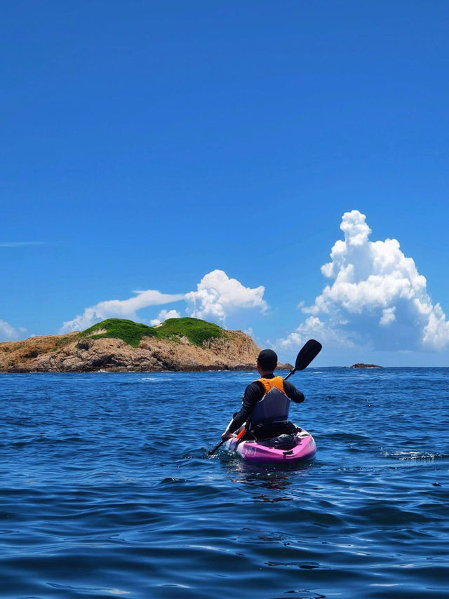 🌊香港白臘村，皮划艇樂趣滿滿！