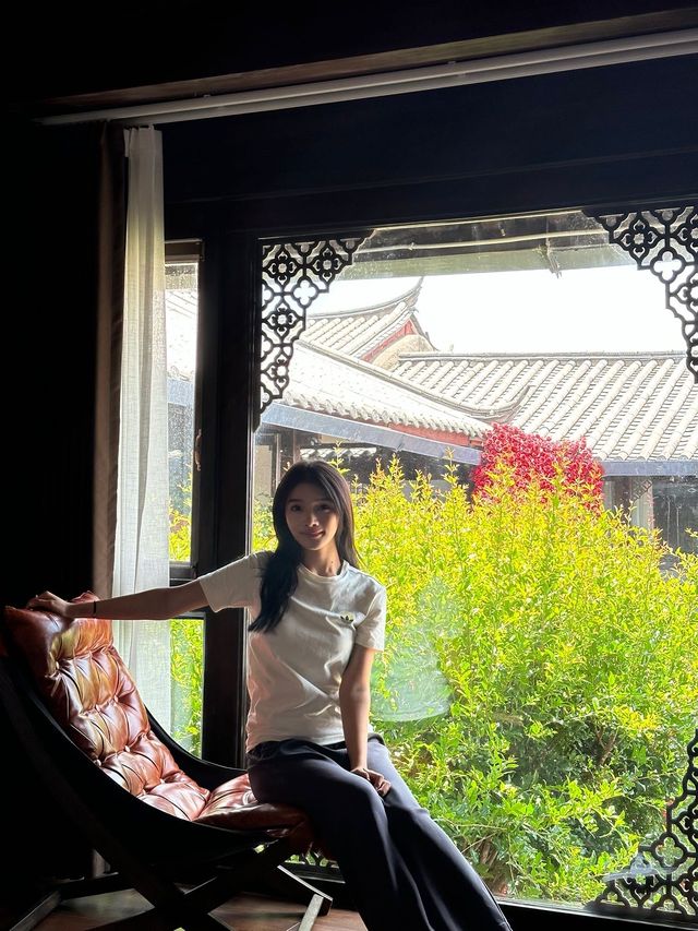 喺麗江，我住進咗一幅水墨畫！竹榭庭呢個院子真係絕咗~
