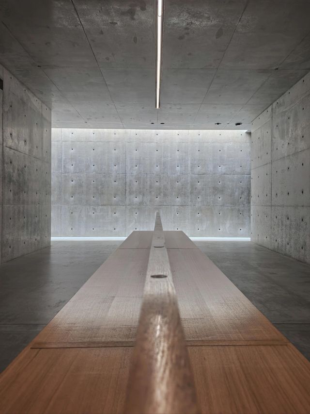 【直島地中美術館】防空洞の莫奈睡蓮