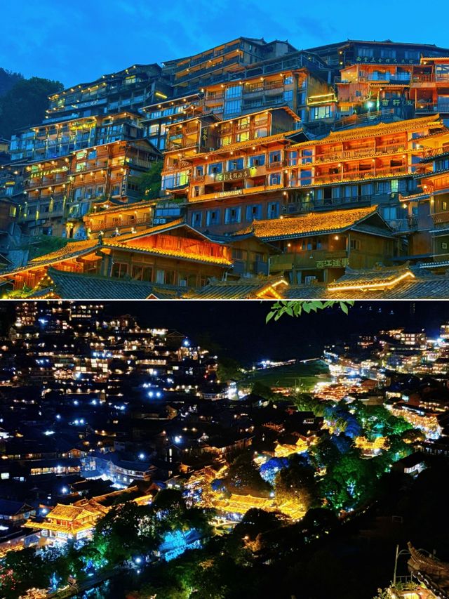 現實版千與千尋！西江苗寨夜景全攻略