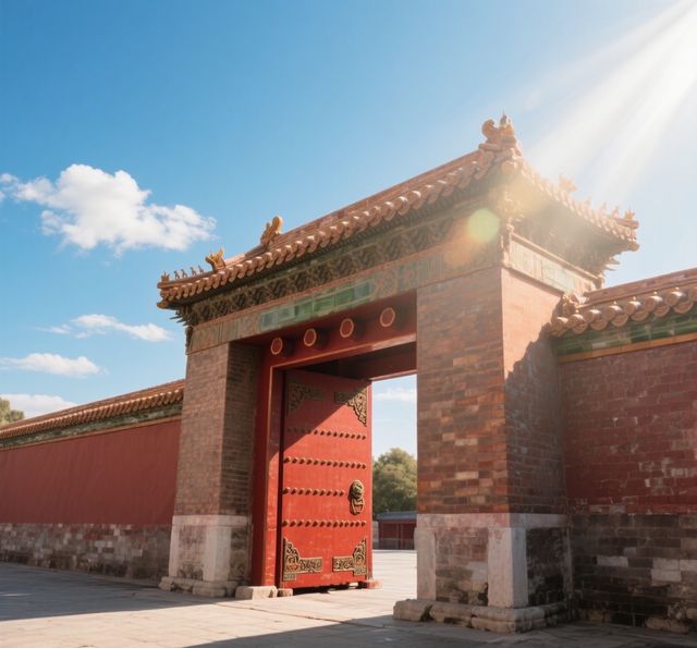 故宮後右門：🪸歲月沉澱的隱秘詩篇🪷🪷