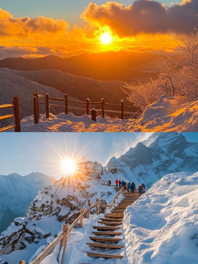 長白山已回真係正～～