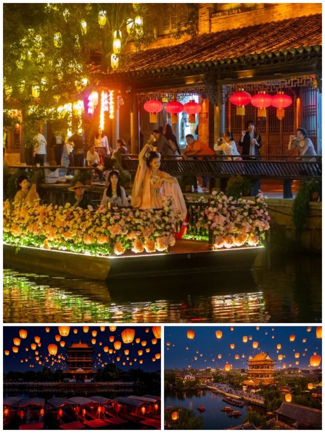 十月赴台兒莊:把古風夜色揉進夢裡   當暮色漫過古城的青石板,台兒莊才算真正醒過來。紅燈籠順著河道次 十月赴台兒莊:把古風夜色揉進夢裡   當暮色漫過古城的青石板,台兒莊才算真正醒過來。紅燈籠順著河道次