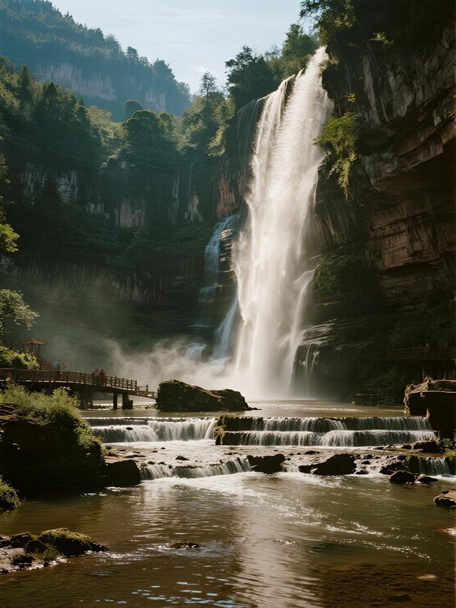 反向旅行爽呆了！重慶周邊這個絕美山峰，秋色正濃人還少​