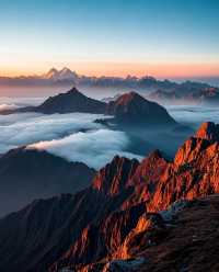 360°無死角震撼美景！牛背山日照金山全攻略