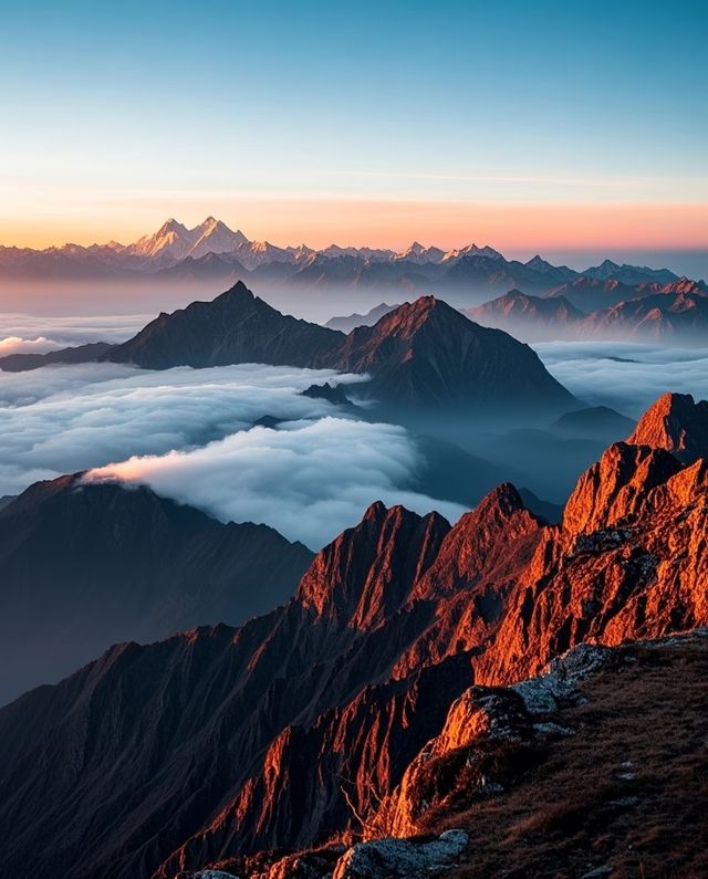 360°無死角震撼美景！牛背山日照金山全攻略