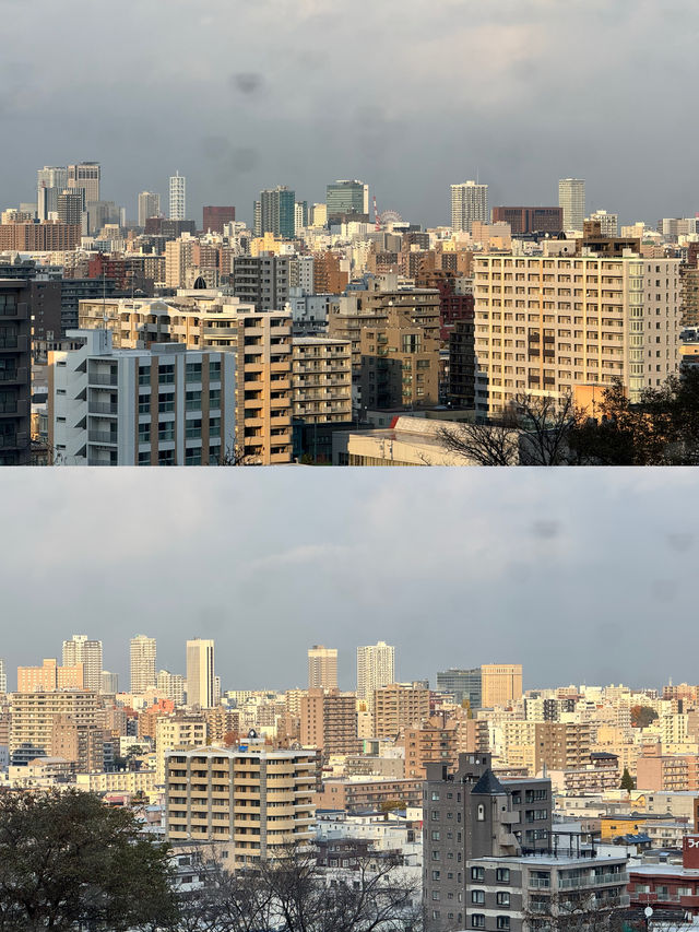 終於拍到了獨屬於北海道的藍調了～