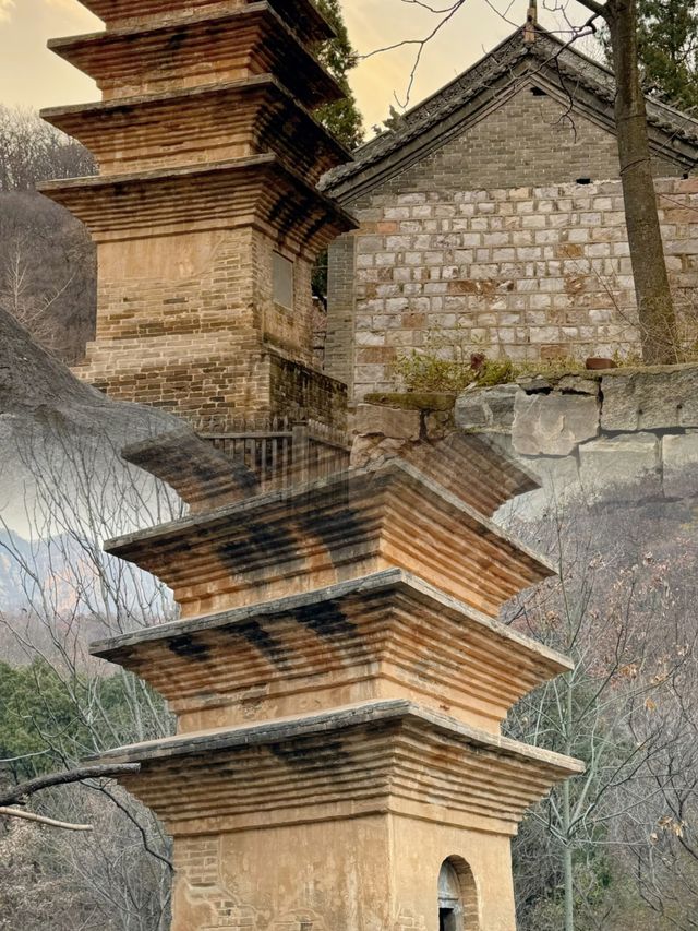 尋秋嵩山三祖庵這座金代國保太絕了！