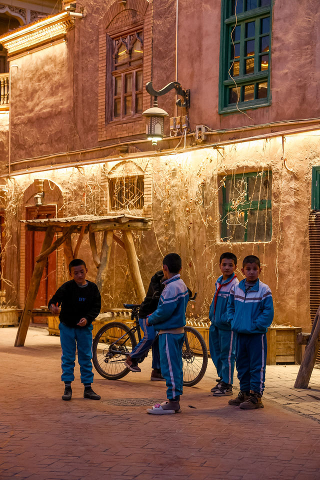 喀什夜景丨冬日的溫暖柔光 喀什夜景丨冬日的溫暖柔光