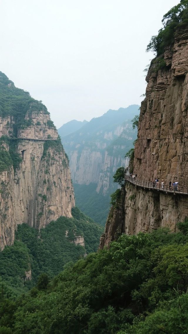 太行山大峽谷：一場穿越仙境的奇幻之旅
