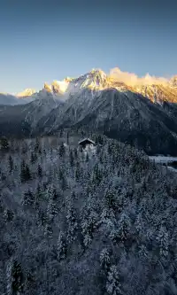 我在慕尼黑南郊找到德國雪景天花板！
