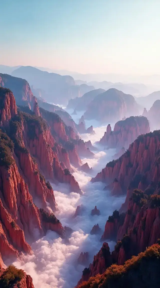 Đi bộ trong Vương quốc bí mật Zunyi Danxia