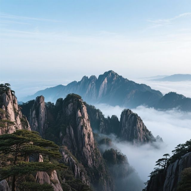 黃山---雲海之巔的夢幻之旅! 黃山---雲海之巔的夢幻之旅!