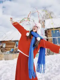 冬日雪地拍照個姿勢讓你美出圈