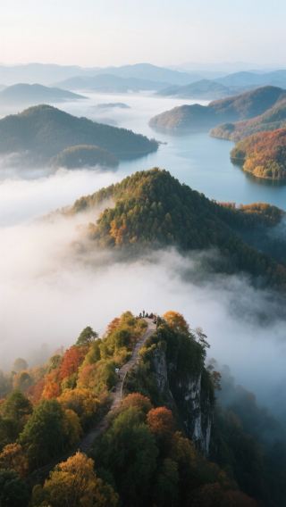 湘中の秘境｜祁東杳湖山：雲霧の中の超現実的な地理童話