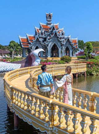 タイでソンクラン祭りを過ごすつもりが、まずはサイアム古代都市に圧倒されました