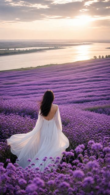 Yongjing's purple flower sea is absolutely stunning! The 