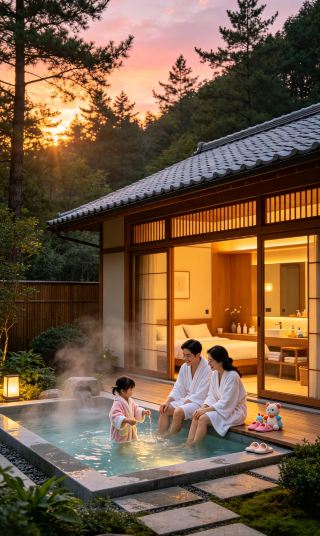 Mile forest private hot spring retreat