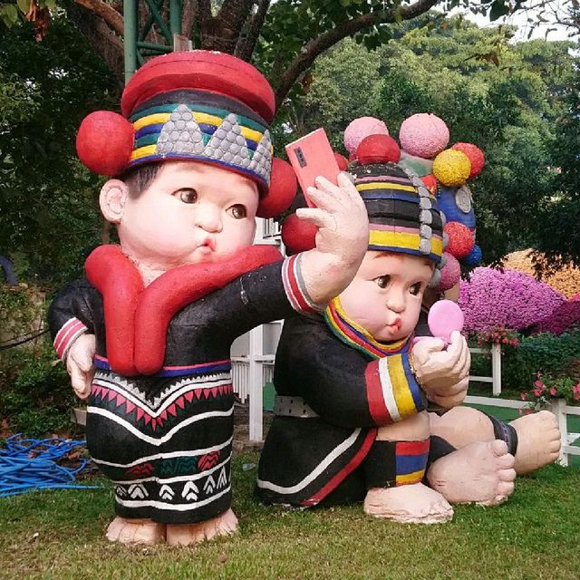 ตุ๊กตาชาวเขา @สวนตุงและโคม