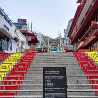Songwol-dong fairy tale village หมู่บ้านสีรุ้ง