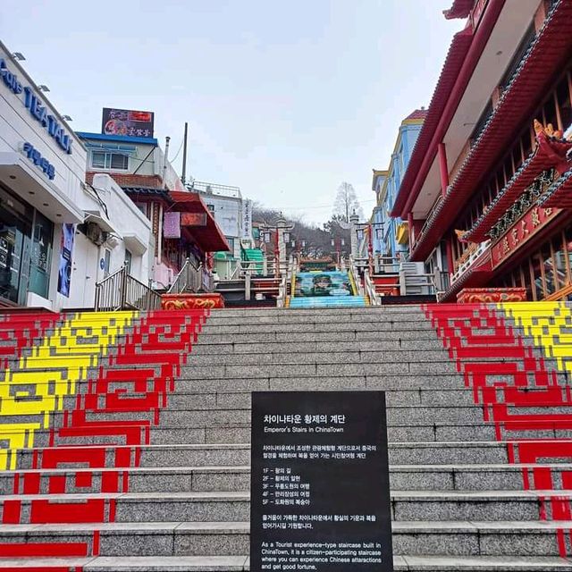 Songwol-dong fairy tale village หมู่บ้านสีรุ้ง