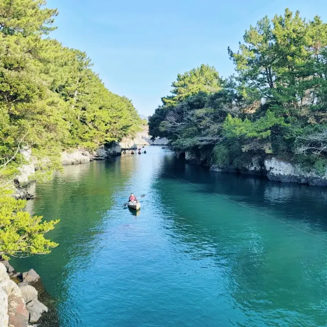 스릴만점😆, 풍경은 백만점🏞, 서귀포 쇠소깍 카약타기