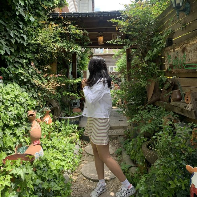예쁜 화원이 있는 💚새싹 요리 맛집 다담 예쁜 화원이 있는 💚새싹 요리 맛집 다담