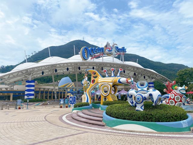 香港海洋公園乃親子好去處