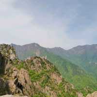 Magnificent view from the top of Mount Sorak!