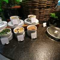 greenhouse breakfast at Dusit Thani