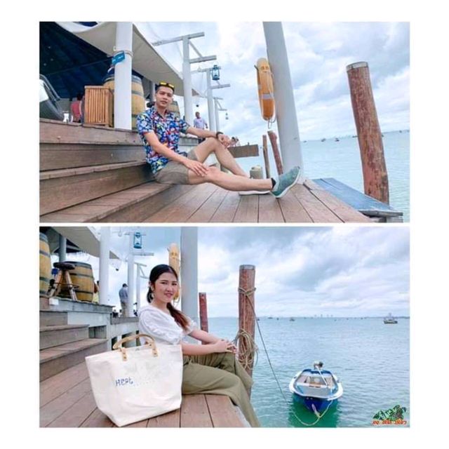 ⛵️“เหนื่อยก็พัก...แล้วชวนคนรักมานอนริมเล”🌴🌊