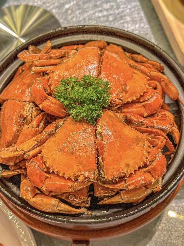 🦀秋天食黃油蟹-深圳褔海樓🦀