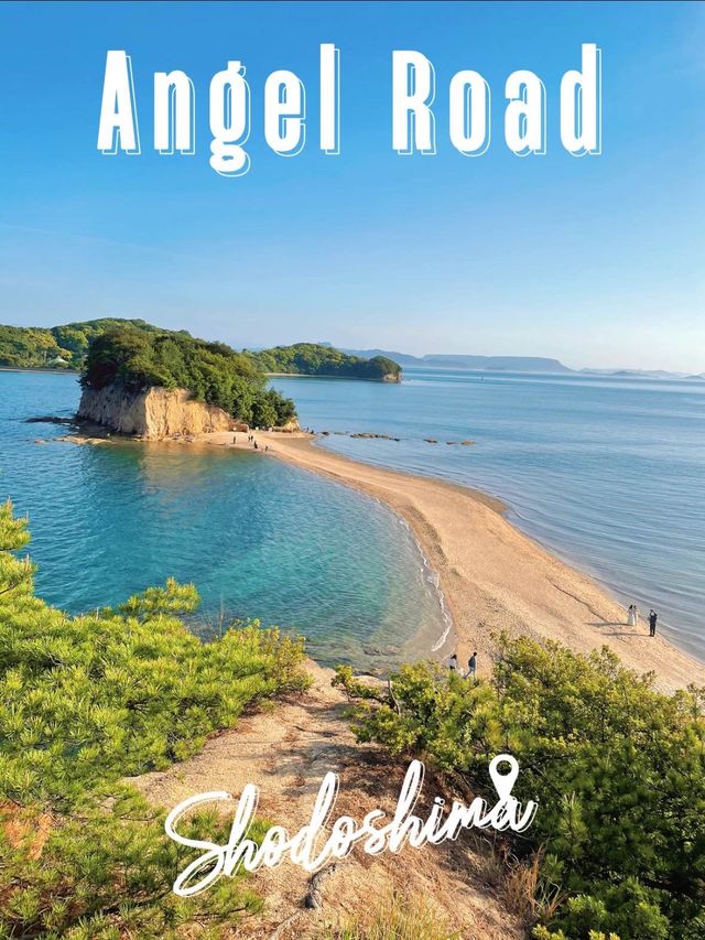 まるで天国？美しすぎる幻の砂浜👼⛱🤍【香川県・小豆島】