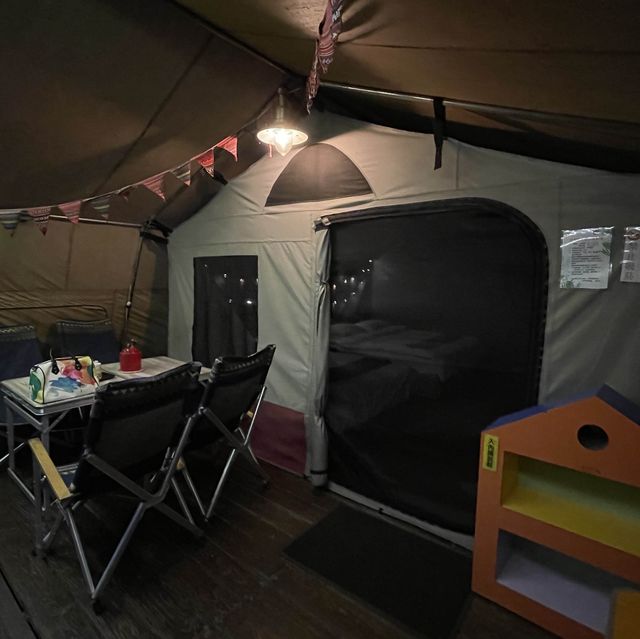 （桃園/復興）免搭帳⛺️的野溪露營-八度野溪露營區