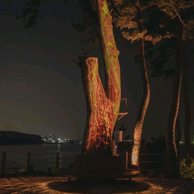 아이랑함께 밤산책하기 좋은 곳 " 명선도"