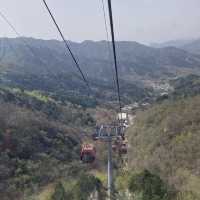 The spring color of Mutianyu Great Wall